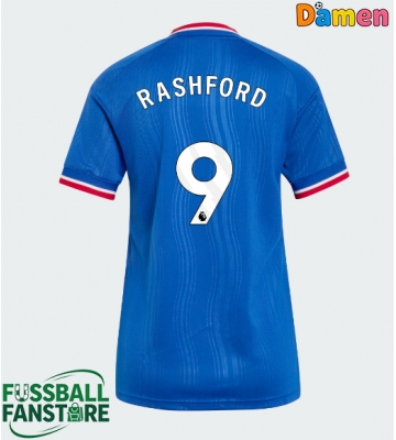 Manchester United Marcus Rashford #9 Replik Auswärtstrikot Damen 2026-27 Kurzarm